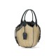  Splicing cowhide women's handbag